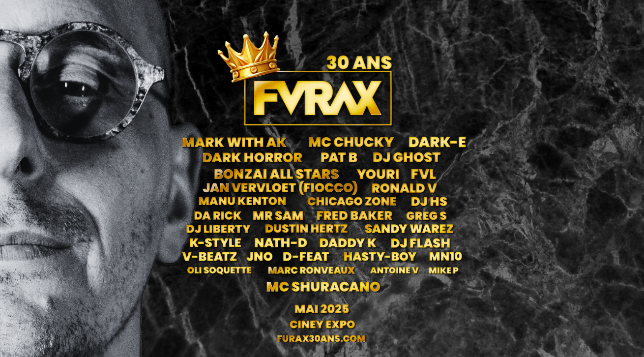 DJ FURAX<br>30 ANS DE SCÈNE!